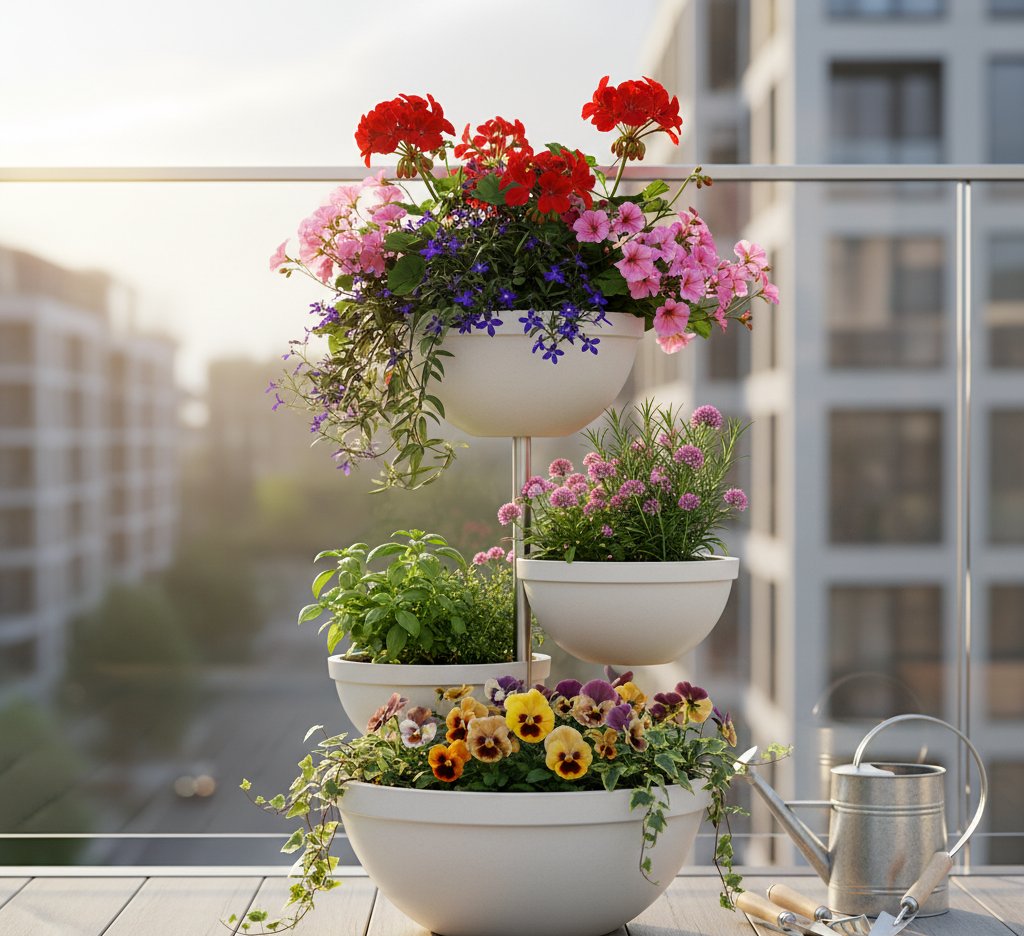 Oferta ogród: donice ogrodowe, tarasowe, balkonowe, donice piętrowe, kaskadowe